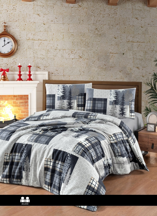 Фланелева постільна білизна Baika «Зима» :: Перший вибір