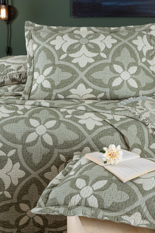 Покривало "Pandora Green" від Blooming Series: First Choice