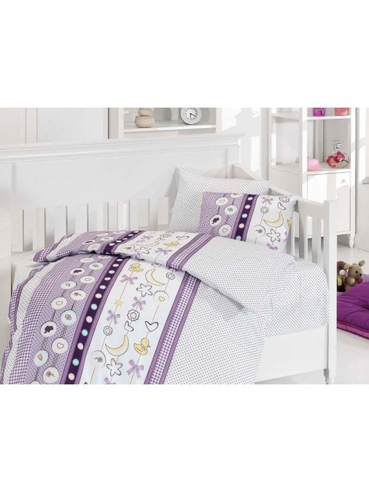Дитяча постільна білизна для ліжечок серії «КУРЧЕ»