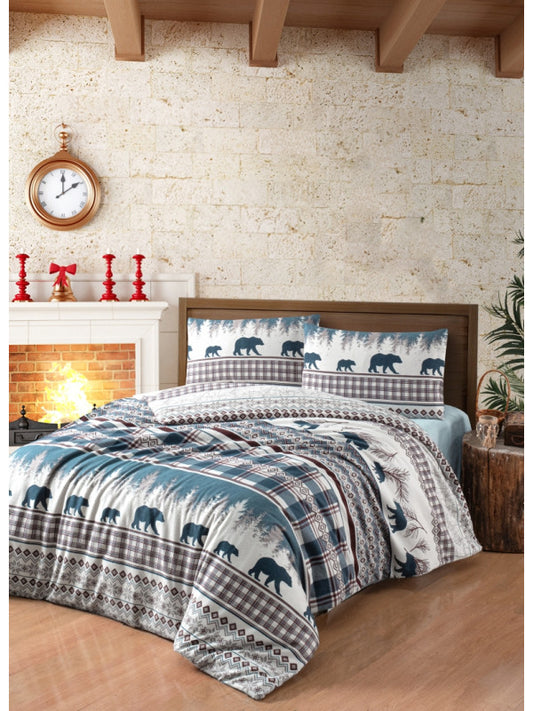 Постільна білизна Baika Flannel «Cozy» :: First Choice