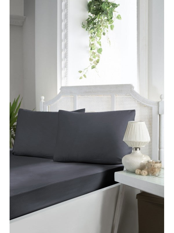 Простирадло з сатину на резинці «Fume» :: First Choice