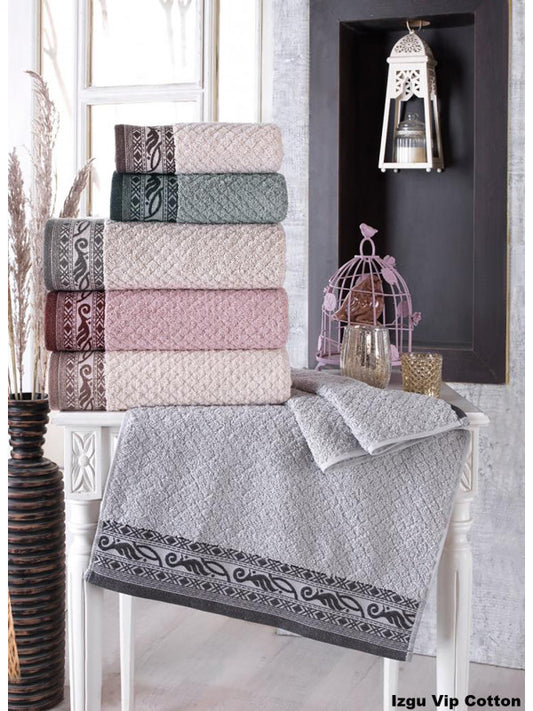 Комплект бавовняних кухонних рушників VIP «Ізгу»