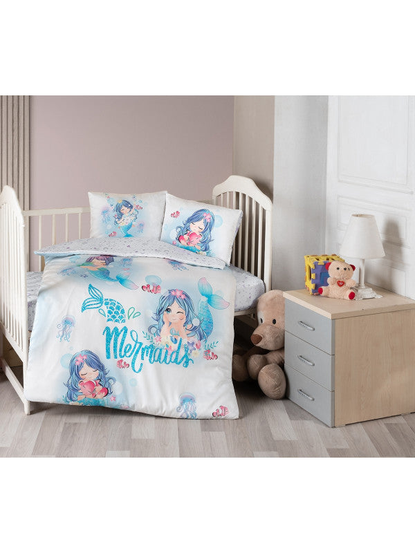 Дитяча постільна білизна для ліжечок серії «Русалка»