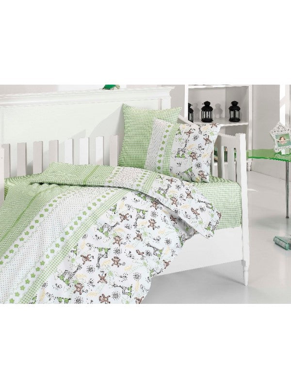 Дитяча постільна білизна для ліжечок серії «МАВПАЧКА»