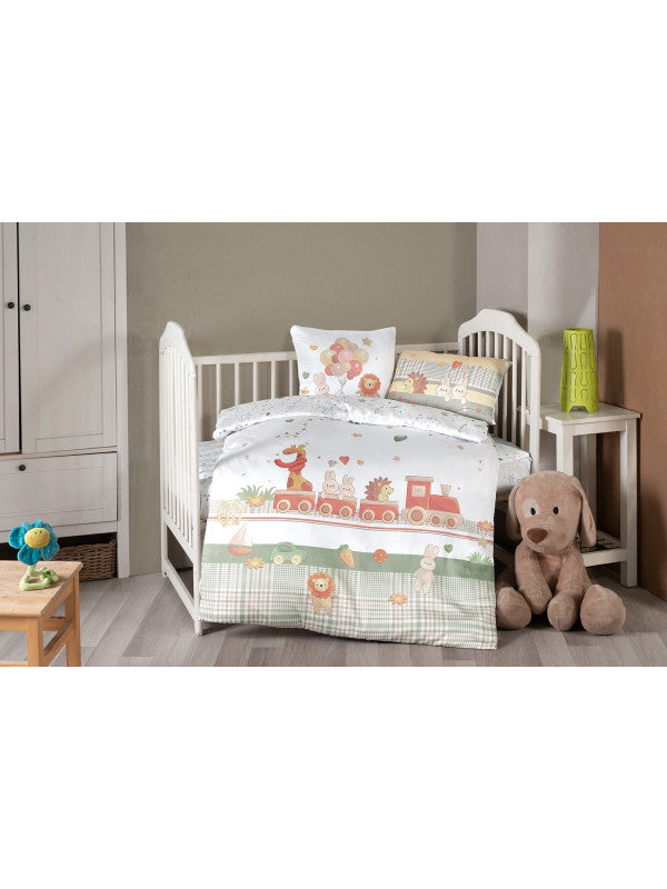 Дитяча постільна білизна для ліжечок серії «Іграшки»