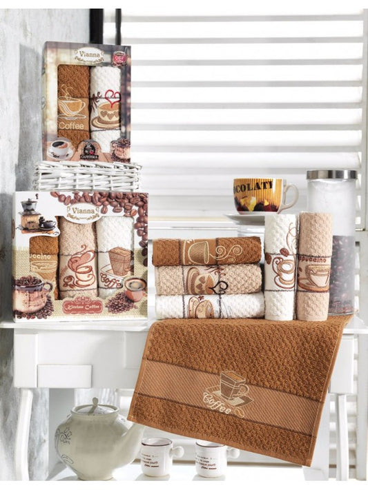 Комплект махрових кухонних рушників :: Віанна