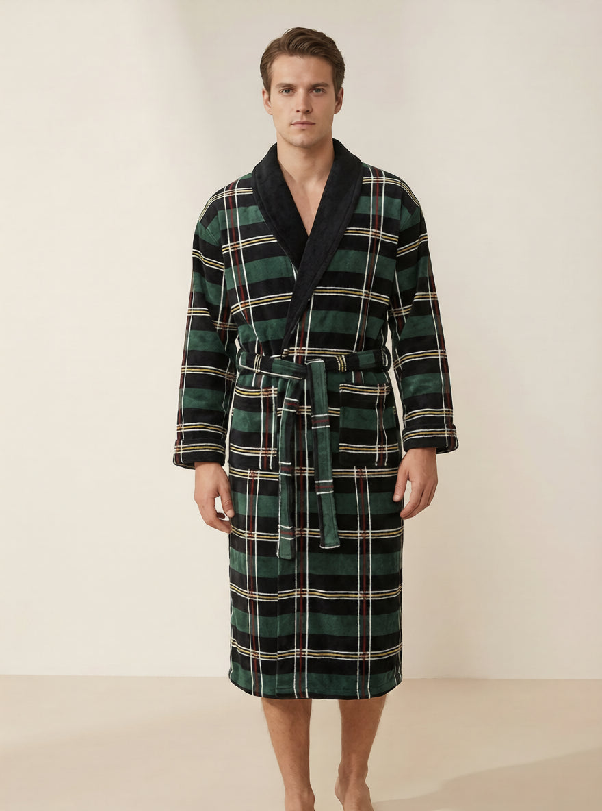 Чоловічий халат (з коміром)