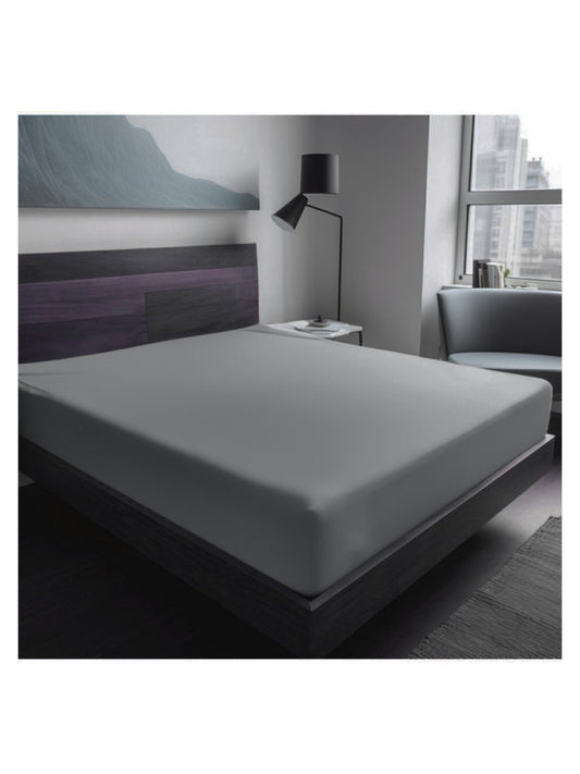 В'язана простирадла на резинці Candy “Lacos Grey”