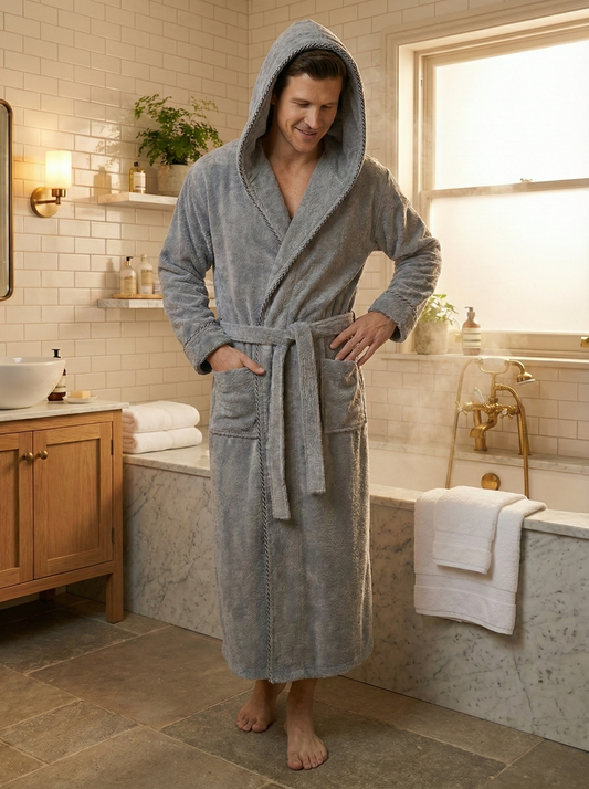 Чоловічий Халат Triga (з капюшоном)