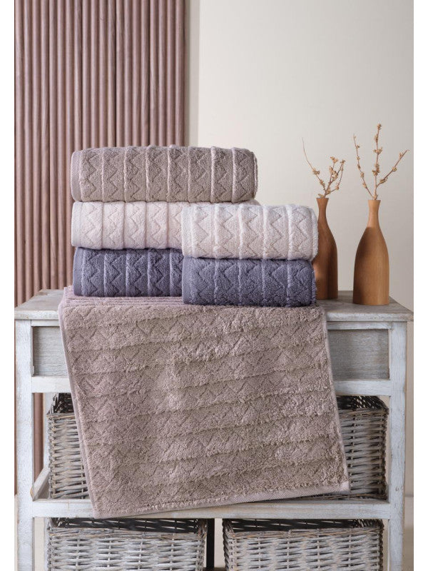 Набір рушників Ceylin Microcotton V1 "Піраміт"