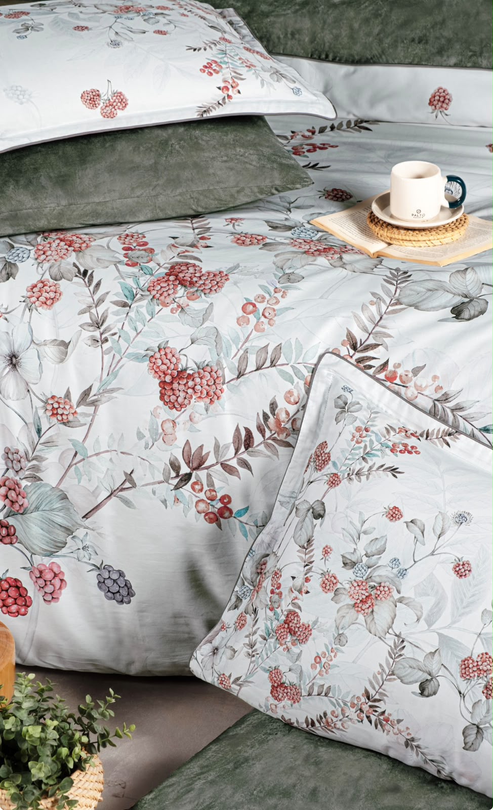 Постільна білизна Veranor «Siago Plum» Premium Satin