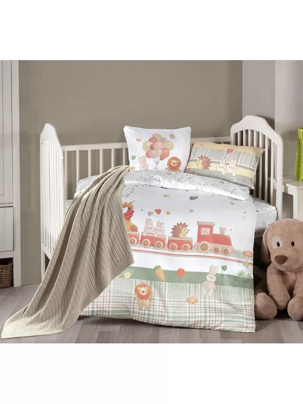 Дитячий комплект постільної білизни + покривало Toys Series