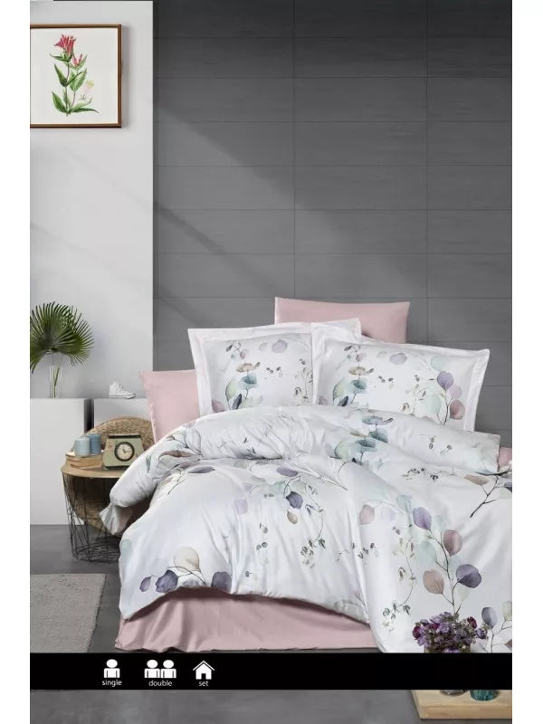 Постільна білизна Leaf 3D Satin First Choice