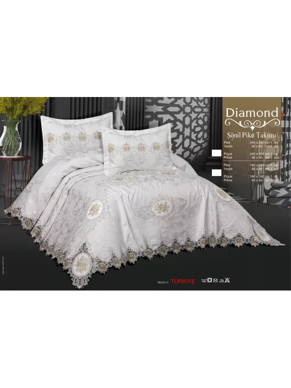 Покривало Sonil Pique з діамантами