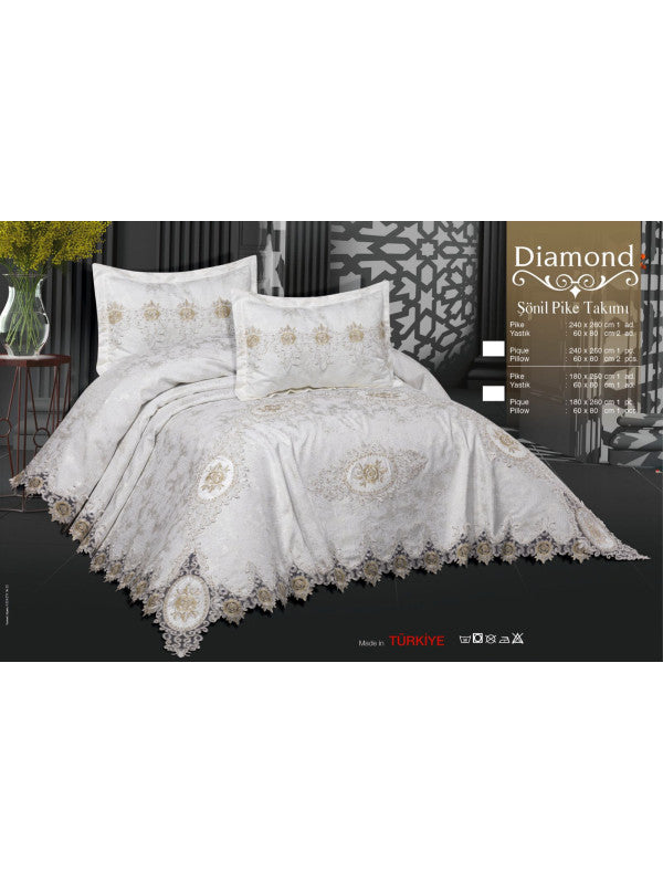 Покривало Sonil Pique з діамантами