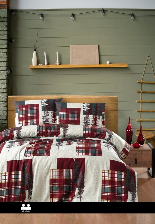Фланелева постільна білизна Baika «Зима» :: Перший вибір