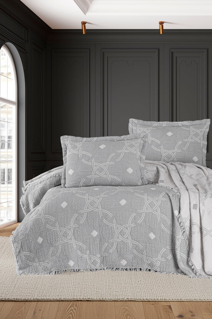 Покривало "Montela Grey" від Blooming Series: Перший вибір