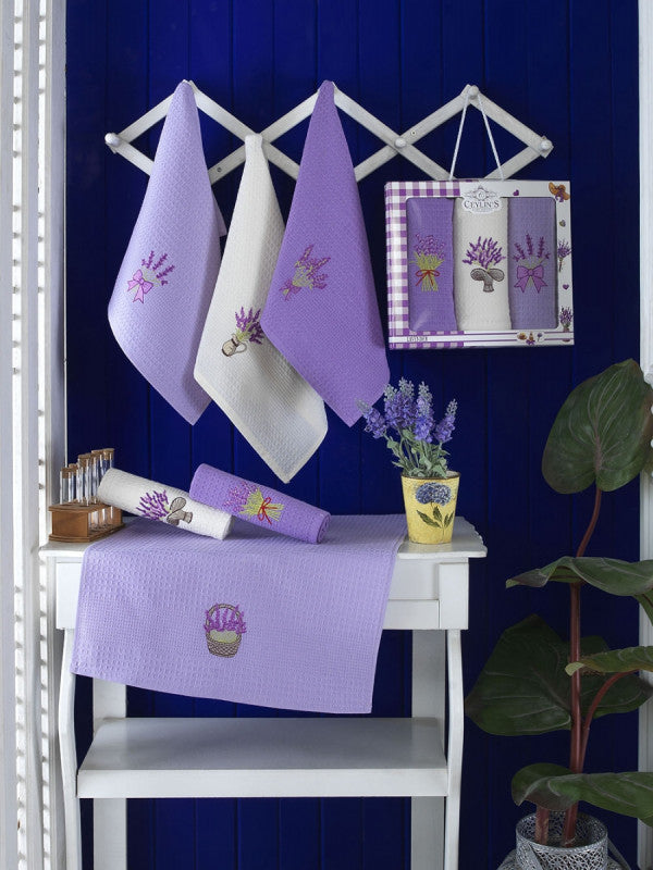 Набір кухонних рушників вафельних :: Віанна