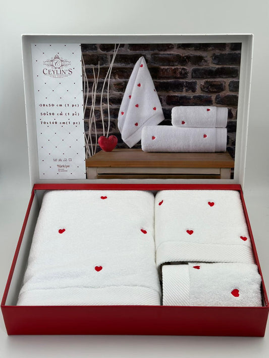 Набір рушників з мікробавовни, 3 предмети