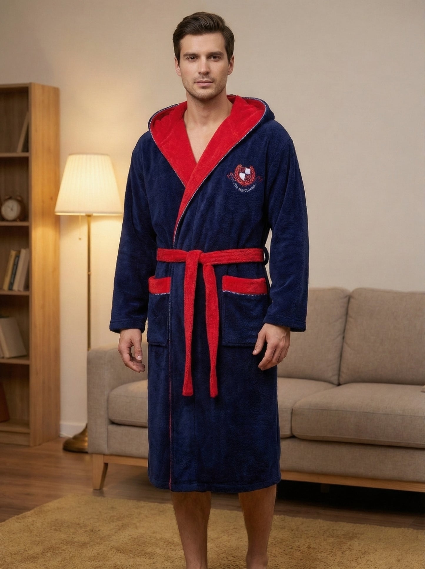 Чоловічий Халат Vivien (з капюшоном)