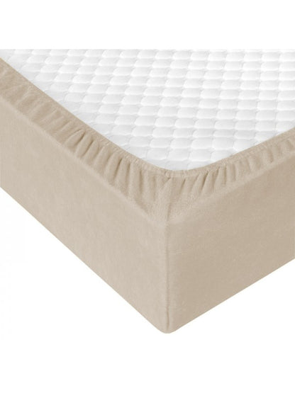 Простирадло на резинці з гумкою, махрова тканина, Alber “Taş”