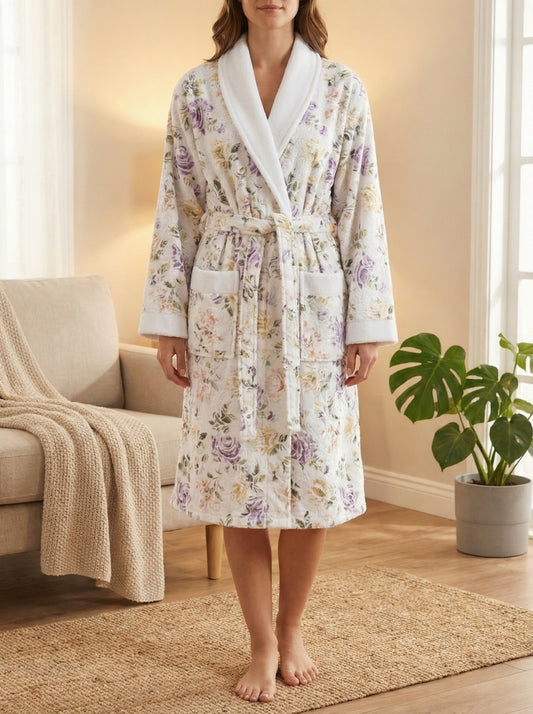 Жіночий халат «Гофра» (шаль)