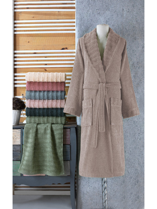 Комплект халатів та рушників Bohemian Şikel