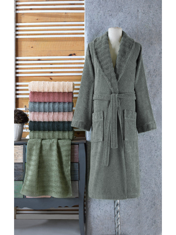 Комплект халатів та рушників Bohemian Şikel