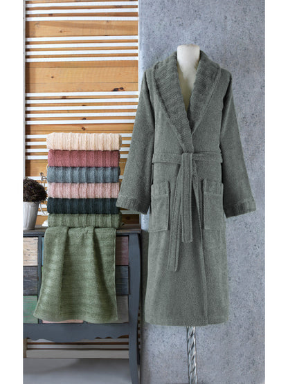 Комплект халатів та рушників Bohemian Şikel