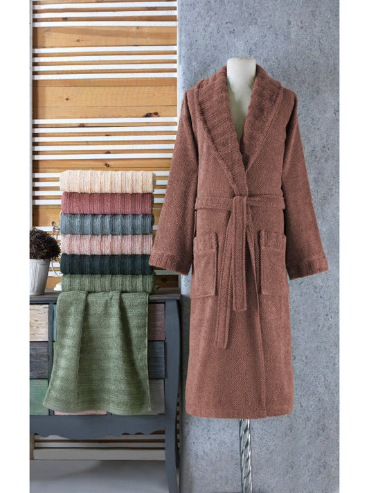 Комплект халатів та рушників Bohemian Şikel