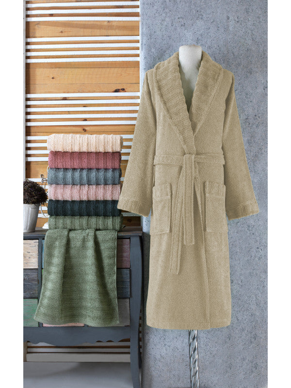 Комплект халатів та рушників Bohemian Şikel