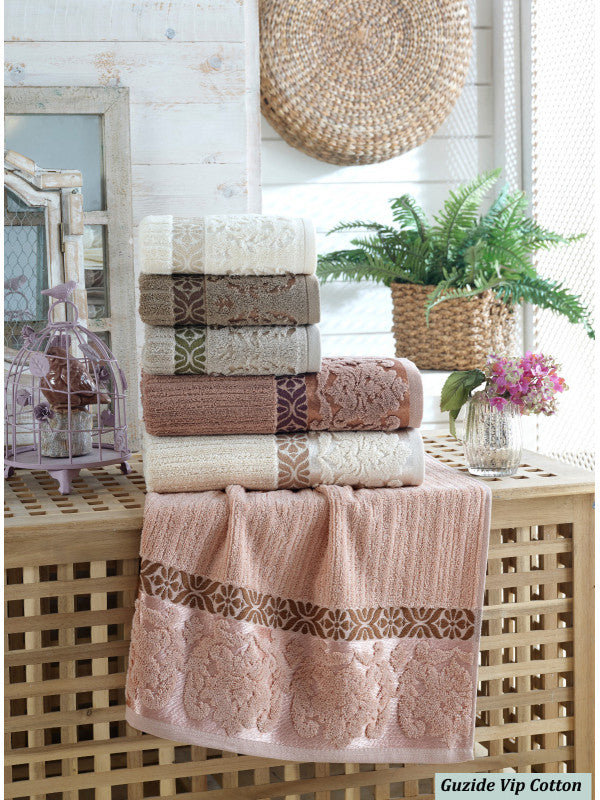 Комплект бавовняних кухонних рушників VIP "Guzide"