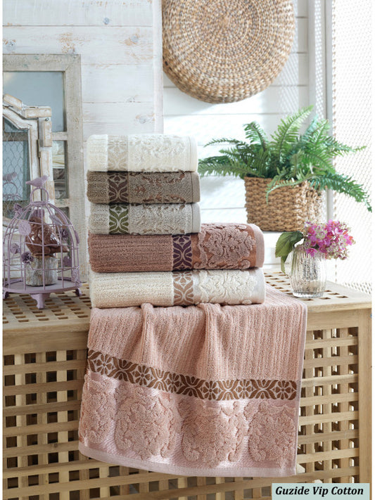 Комплект бавовняних кухонних рушників VIP "Guzide"