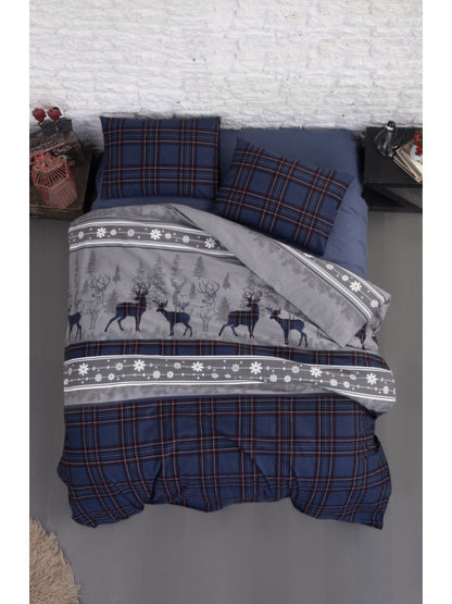 Постільна білизна Baika Flannel «Щастя» :: Перший вибір