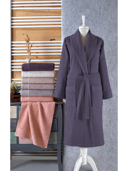 Комплект халатів та рушників Horosa Şikel