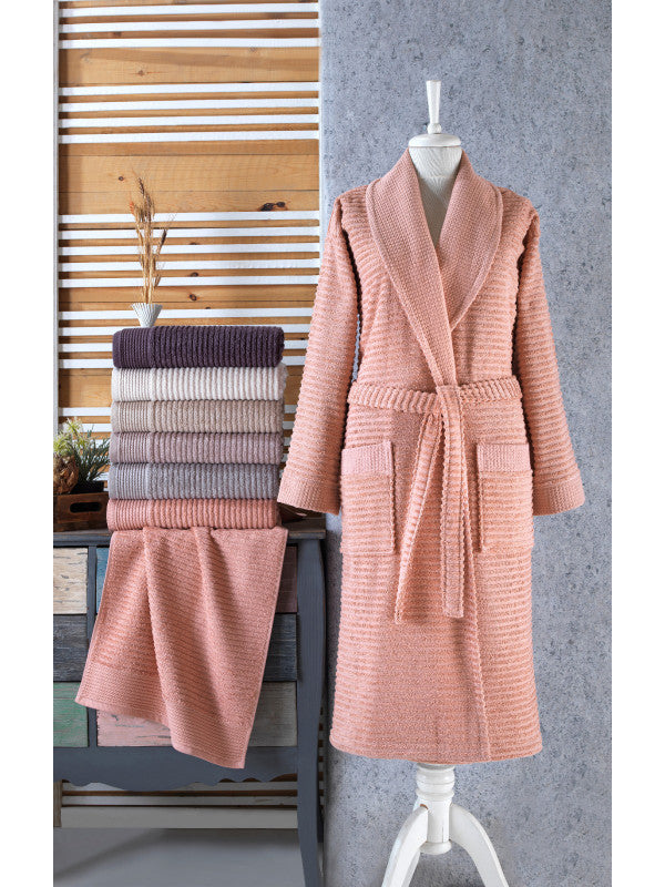 Комплект халатів та рушників Horosa Şikel