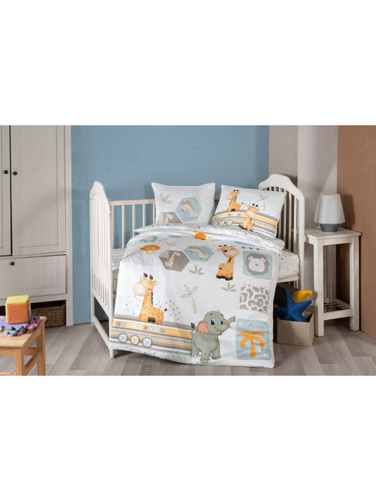 Дитяча постільна білизна для ліжечок серії «Сафарі»