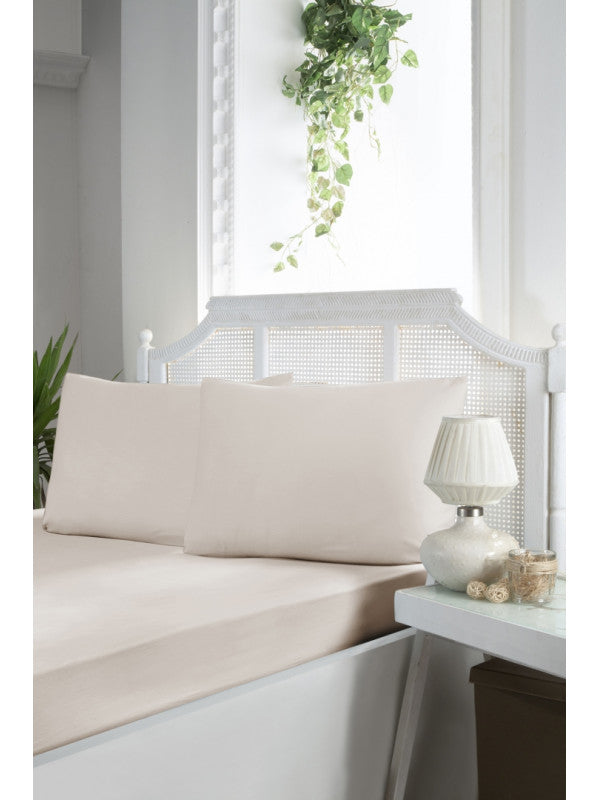 Простирадло з сатину на резинці «Шампанське» :: First Choice