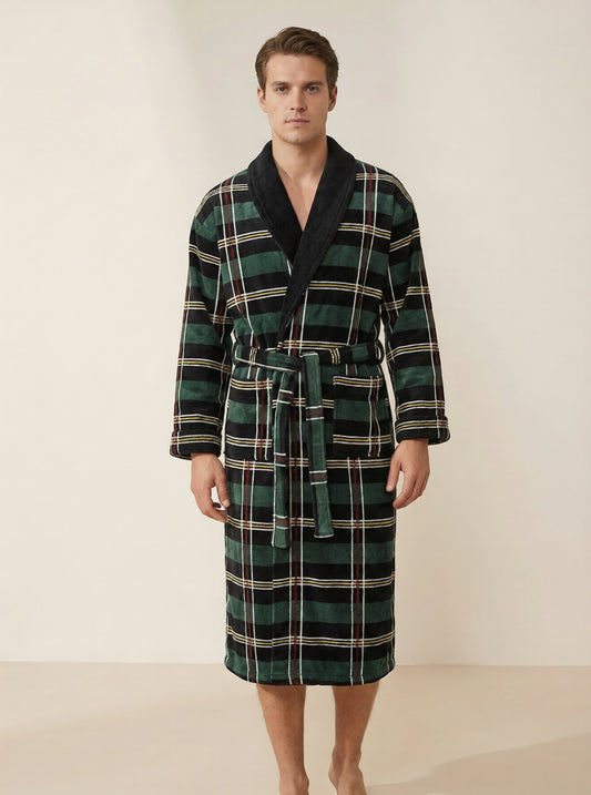 Чоловічий халат (з коміром)