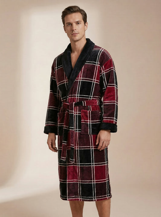 Чоловічий халат (з коміром)