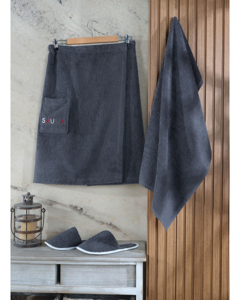 Чоловічий бавовняний набір для сауни