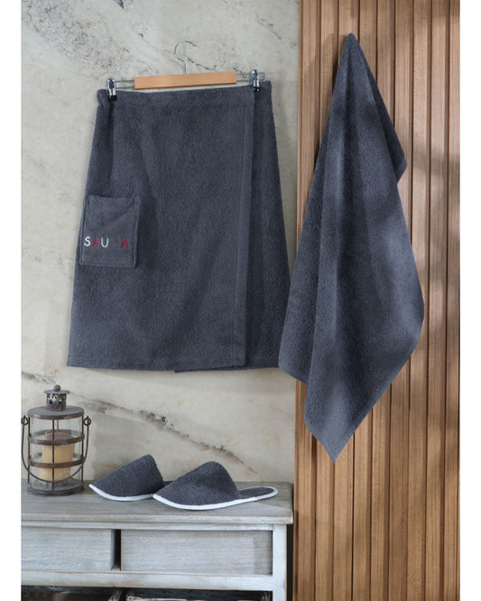 Чоловічий бавовняний набір для сауни