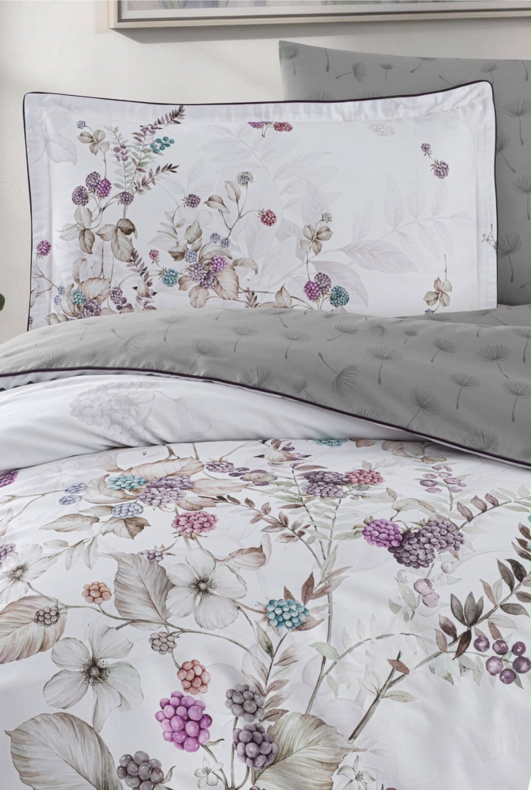 Постільна білизна Veranor «Siago Berry» Premium Satin