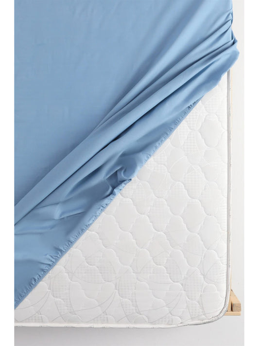 Простирадло EVA "Бежеве" з еластичною стрічкою