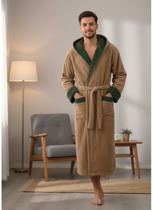 М'який спортивний халат (з капюшоном)