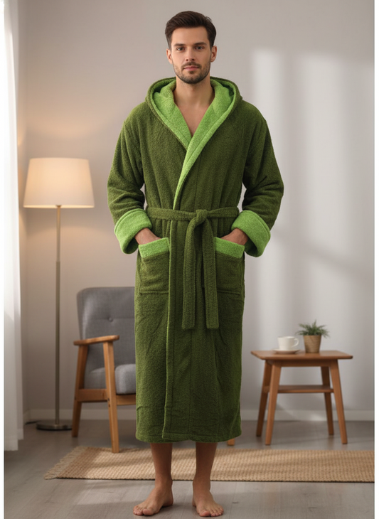 М'який спортивний халат (з капюшоном)