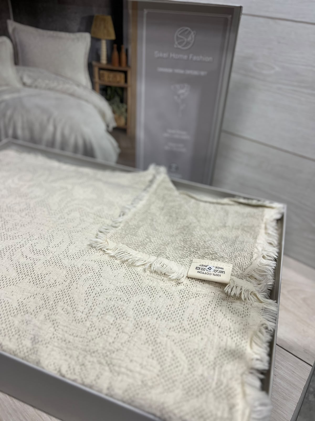 Набір покривал «Damask Naturel» від Sikel