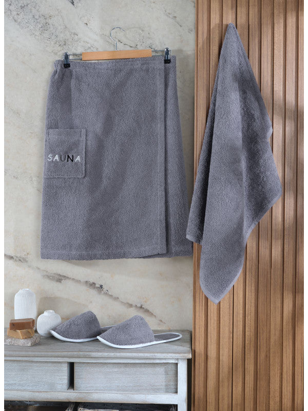 Чоловічий бавовняний набір для сауни