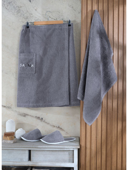 Чоловічий бавовняний набір для сауни