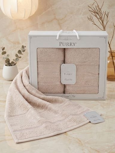 Набір рушників «Purry» серії «Basak»